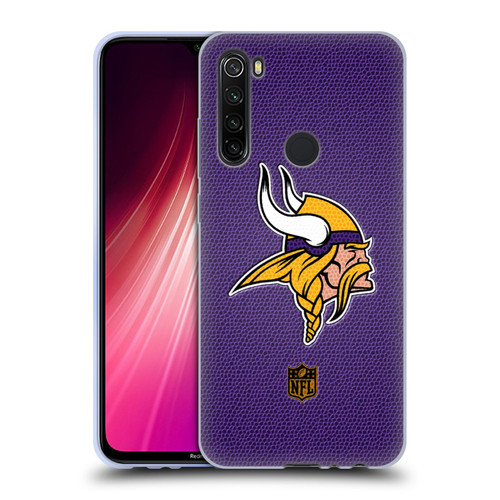 NFL Minnesota Vikings Logo Football Soft Gel Case for Xiaomi Redmi Note 8T