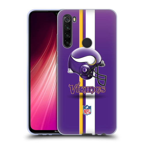 NFL Minnesota Vikings Logo Helmet Soft Gel Case for Xiaomi Redmi Note 8T