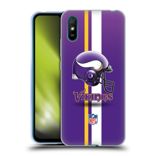 NFL Minnesota Vikings Logo Helmet Soft Gel Case for Xiaomi Redmi 9A / Redmi 9AT