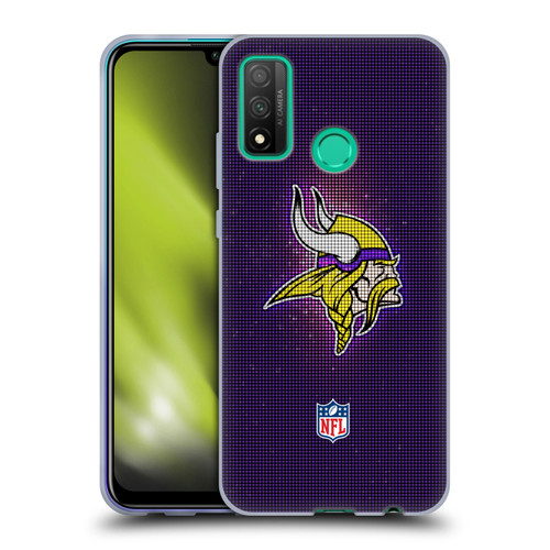 NFL Minnesota Vikings Artwork LED Soft Gel Case for Huawei P Smart (2020)