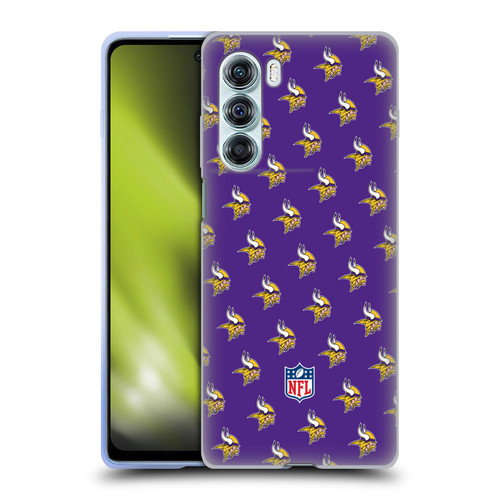 NFL Minnesota Vikings Artwork Patterns Soft Gel Case for Motorola Edge S30 / Moto G200 5G