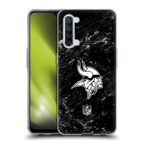 NFL Minnesota Vikings Artwork Marble Soft Gel Case for OPPO Find X2 Lite 5G