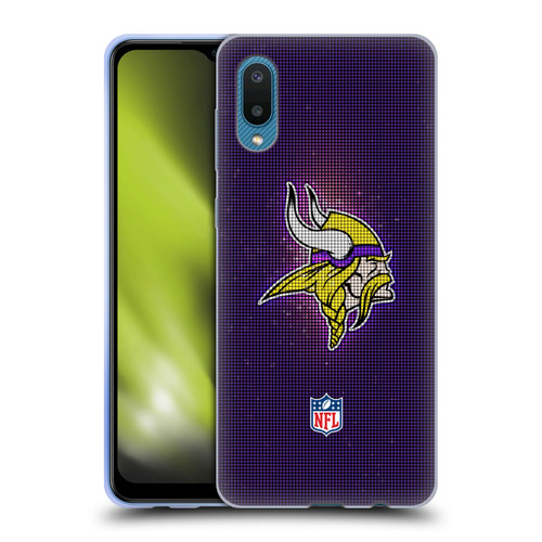 NFL Minnesota Vikings Artwork LED Soft Gel Case for Samsung Galaxy A02/M02 (2021)