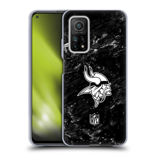 NFL Minnesota Vikings Artwork Marble Soft Gel Case for Xiaomi Mi 10T 5G