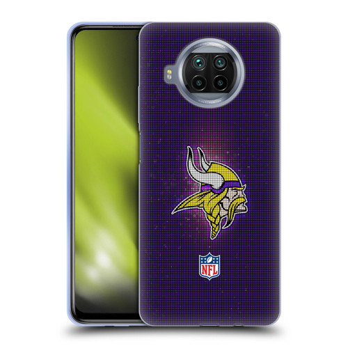 NFL Minnesota Vikings Artwork LED Soft Gel Case for Xiaomi Mi 10T Lite 5G