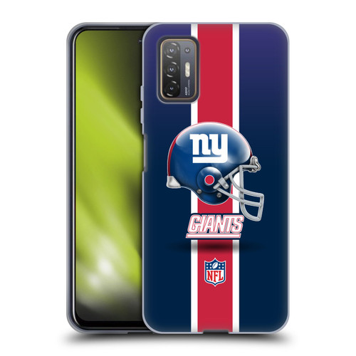 NFL New York Giants Logo Helmet Soft Gel Case for HTC Desire 21 Pro 5G