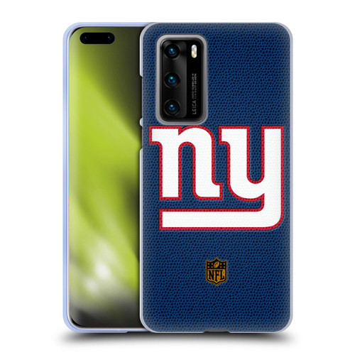 NFL New York Giants Logo Football Soft Gel Case for Huawei P40 5G