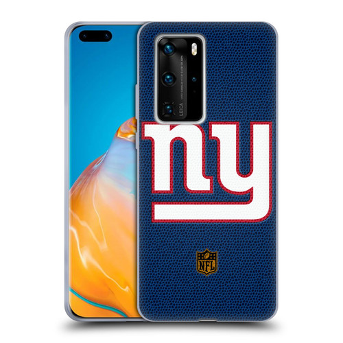 NFL New York Giants Logo Football Soft Gel Case for Huawei P40 Pro / P40 Pro Plus 5G