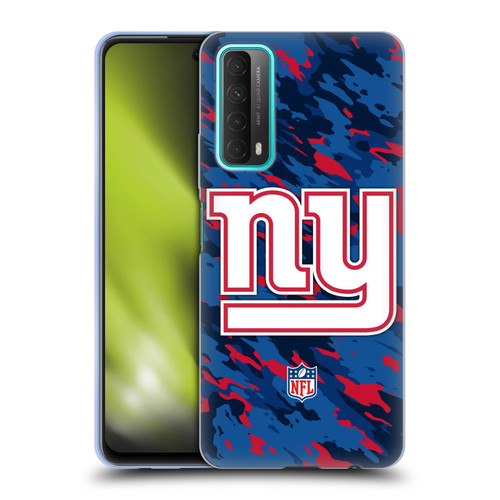 NFL New York Giants Logo Camou Soft Gel Case for Huawei P Smart (2021)