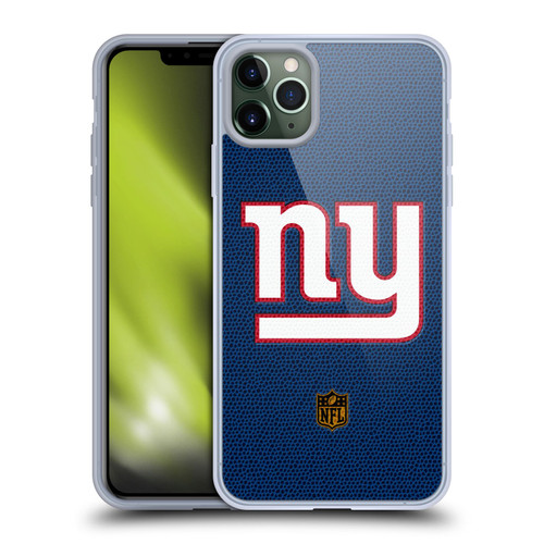 NFL New York Giants Logo Football Soft Gel Case for Apple iPhone 11 Pro Max