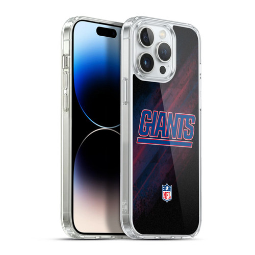NFL New York Giants Logo Blur Soft Gel Case for Apple iPhone 13 Pro Max & MagSafe