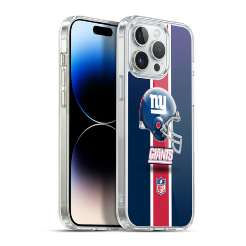 NFL New York Giants Logo Helmet Soft Gel Case for Apple iPhone 13 Pro Max & MagSafe