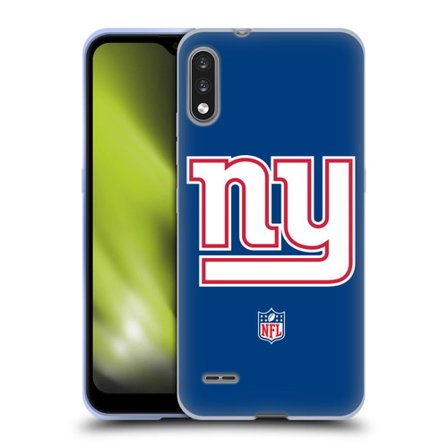 NFL New York Giants Logo Plain Soft Gel Case for LG K22