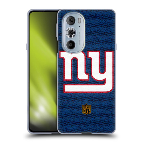 NFL New York Giants Logo Football Soft Gel Case for Motorola Edge X30