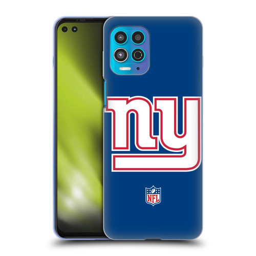 NFL New York Giants Logo Plain Soft Gel Case for Motorola Moto G100