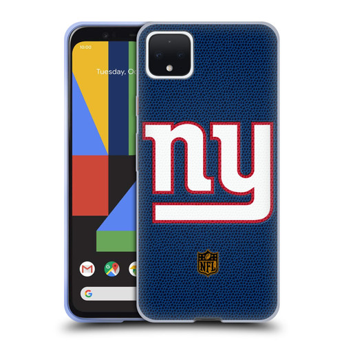 NFL New York Giants Logo Football Soft Gel Case for Google Pixel 4 XL