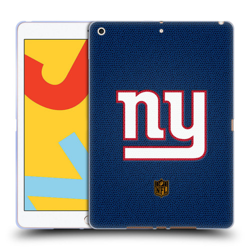 NFL New York Giants Logo Football Soft Gel Case for Apple iPad 10.2 2019/2020/2021