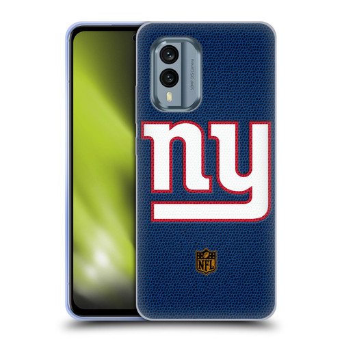 NFL New York Giants Logo Football Soft Gel Case for Nokia X30