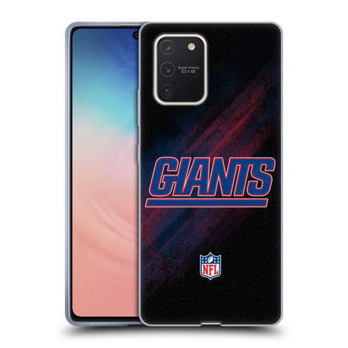NFL New York Giants Logo Blur Soft Gel Case for Samsung Galaxy S10 Lite