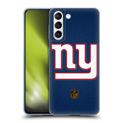 NFL New York Giants Logo Football Soft Gel Case for Samsung Galaxy S21 5G