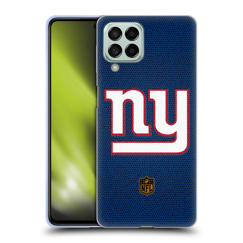 NFL New York Giants Logo Football Soft Gel Case for Samsung Galaxy M53 (2022)