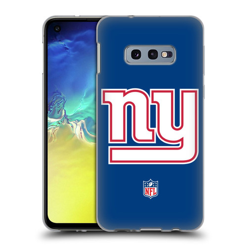 NFL New York Giants Logo Plain Soft Gel Case for Samsung Galaxy S10e