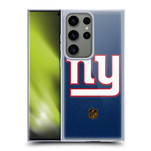 NFL New York Giants Logo Football Soft Gel Case for Samsung Galaxy S23 Ultra 5G
