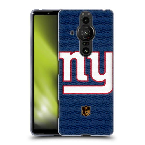 NFL New York Giants Logo Football Soft Gel Case for Sony Xperia Pro-I
