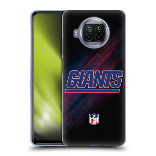NFL New York Giants Logo Blur Soft Gel Case for Xiaomi Mi 10T Lite 5G