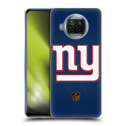 NFL New York Giants Logo Football Soft Gel Case for Xiaomi Mi 10T Lite 5G