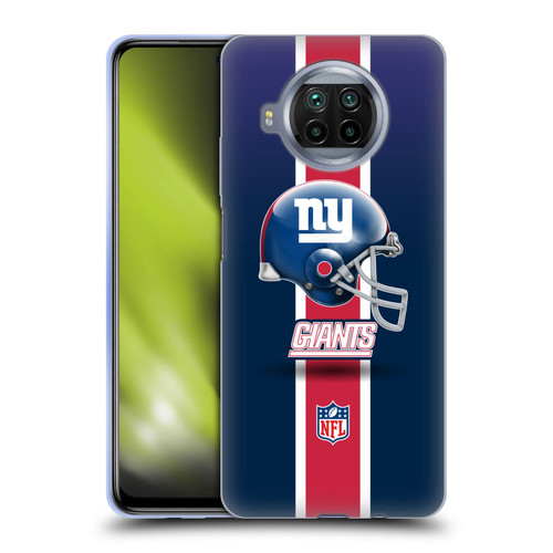 NFL New York Giants Logo Helmet Soft Gel Case for Xiaomi Mi 10T Lite 5G
