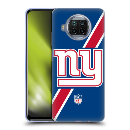 NFL New York Giants Logo Stripes Soft Gel Case for Xiaomi Mi 10T Lite 5G