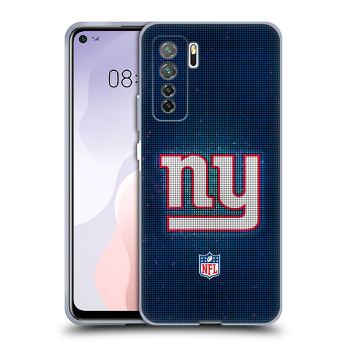 NFL New York Giants Artwork LED Soft Gel Case for Huawei Nova 7 SE/P40 Lite 5G