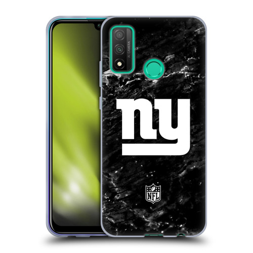 NFL New York Giants Artwork Marble Soft Gel Case for Huawei P Smart (2020)