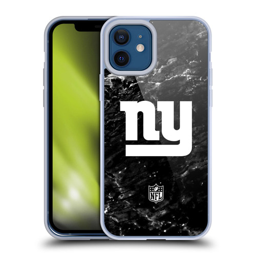 NFL New York Giants Artwork Marble Soft Gel Case for Apple iPhone 12 / iPhone 12 Pro