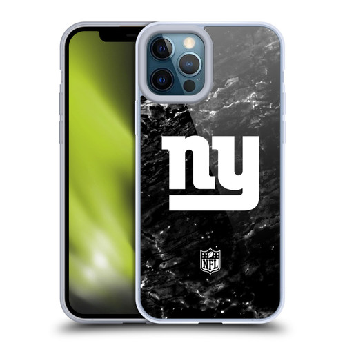 NFL New York Giants Artwork Marble Soft Gel Case for Apple iPhone 12 Pro Max