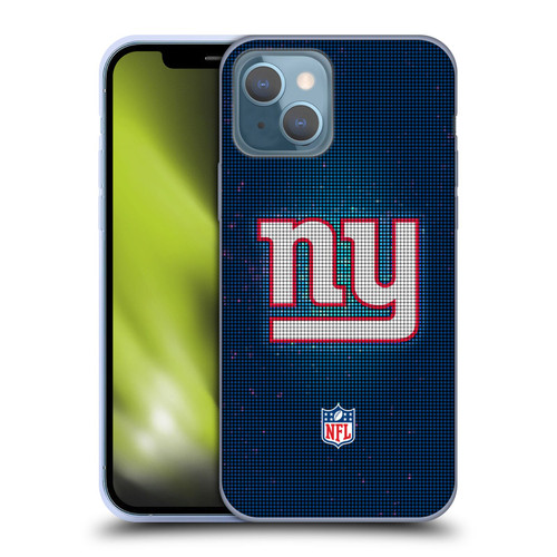 NFL New York Giants Artwork LED Soft Gel Case for Apple iPhone 13