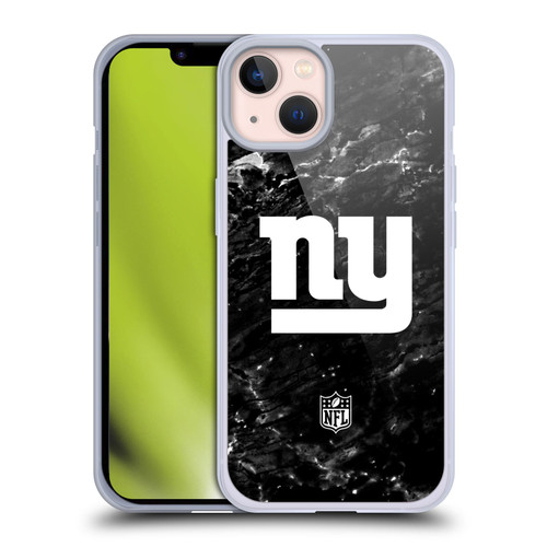 NFL New York Giants Artwork Marble Soft Gel Case for Apple iPhone 13
