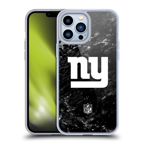 NFL New York Giants Artwork Marble Soft Gel Case for Apple iPhone 13 Pro Max