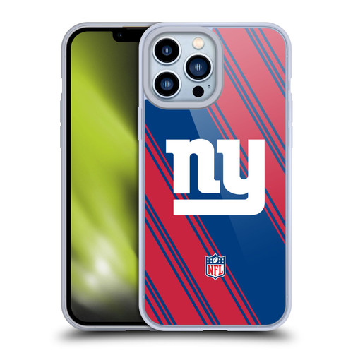 NFL New York Giants Artwork Stripes Soft Gel Case for Apple iPhone 13 Pro Max NFL New York Giants Artwork Stripes Soft Gel Case for Apple iPhone 13 Pro Max