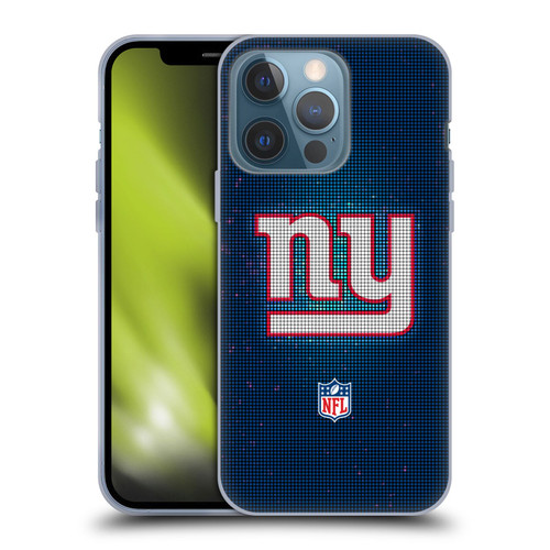 NFL New York Giants Artwork LED Soft Gel Case for Apple iPhone 13 Pro