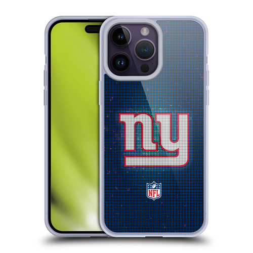 NFL New York Giants Artwork LED Soft Gel Case for Apple iPhone 14 Pro Max
