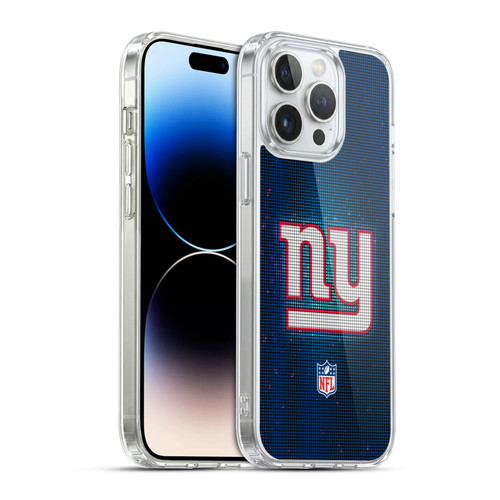 NFL New York Giants Artwork LED Soft Gel Case for Apple iPhone 14 Pro Max & MagSafe