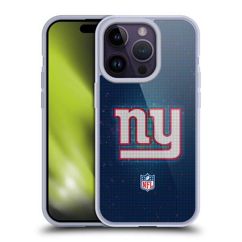 NFL New York Giants Artwork LED Soft Gel Case for Apple iPhone 14 Pro