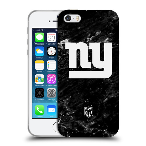 NFL New York Giants Artwork Marble Soft Gel Case for Apple iPhone 5 / 5s / iPhone SE 2016
