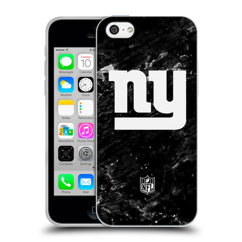 NFL New York Giants Artwork Marble Soft Gel Case for Apple iPhone 5c