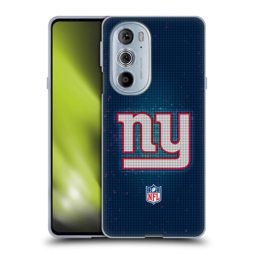 NFL New York Giants Artwork LED Soft Gel Case for Motorola Edge X30