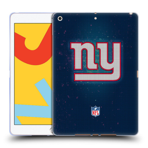 NFL New York Giants Artwork LED Soft Gel Case for Apple iPad 10.2 2019/2020/2021