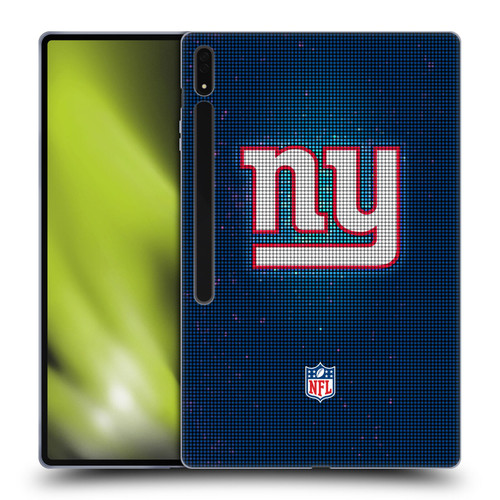 NFL New York Giants Artwork LED Soft Gel Case for Samsung Galaxy Tab S8 Ultra