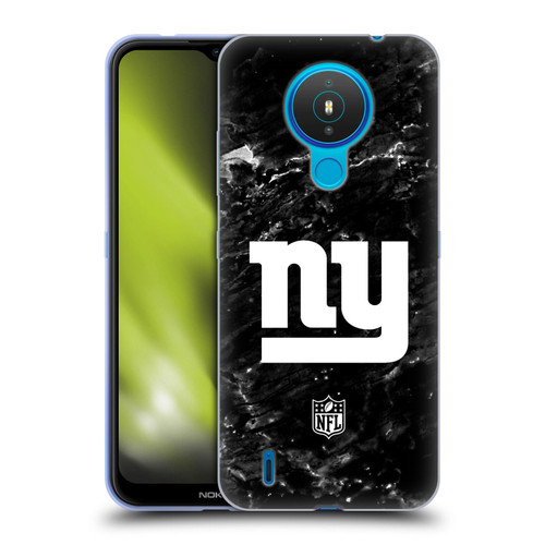 NFL New York Giants Artwork Marble Soft Gel Case for Nokia 1.4
